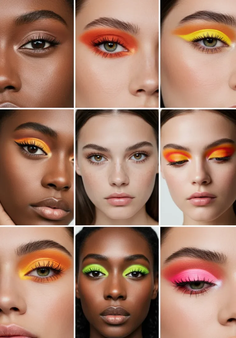 List of Best 10 Neon Eye Makeup Ideas