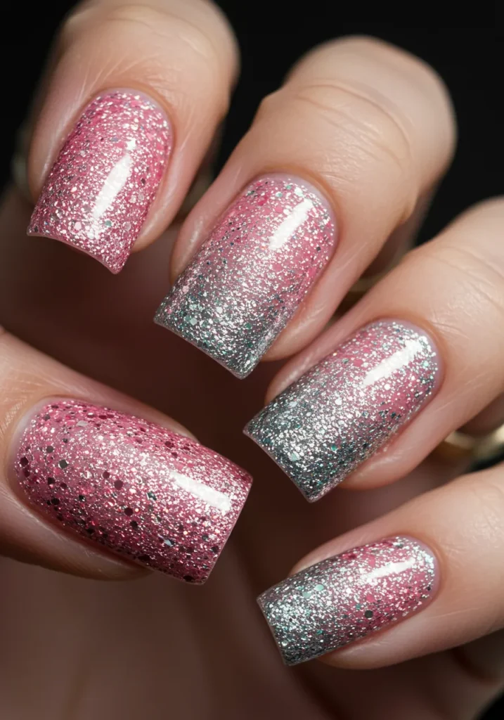 Glitter Gradient Tips